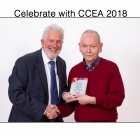 Mr Trevor Carson (CCEA Chairman) with David